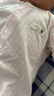 婧麒婴儿衣服夏季薄款新生宝宝提花连体衣纯棉空调服爬服夏装单件 小鲸鱼粉 66cm 实拍图