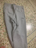 李宁（LI-NING）运动裤男士卫裤收口长裤春秋季含棉针织篮球舒适吸汗休闲大码裤子 浅灰-拉链口袋/螺纹收口 XL 实拍图