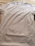 栖纪 白色半高领打底衫女长袖春秋冬季百搭中领修身内搭上衣 白色-半高领【不加绒】 XL  建议(110-125斤) 实拍图