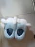 Hello Kitty女童棉鞋冬儿童室内家居鞋小孩保暖亲子棉拖鞋 玉贵狗蓝 34-35码  实拍图