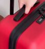 不莱玫大容量行李箱拉杆箱结婚箱密码箱旅行箱20英寸学生登机箱 红色 晒单实拍图