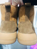 快乐玛丽（J&M）雪地靴女冬季加绒加厚美拉德马丁靴保暖短靴东北棉鞋 驼色 39  实拍图
