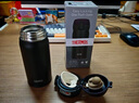 膳魔师（THERMOS）保温杯316L不锈钢大容量水杯儿童男女情侣杯子生日礼物团购 暗夜黑 350ml 实拍图