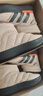 adidas ADIPUFF面包鞋柔软舒适保暖中帮棉鞋阿迪达斯官方轻运动 魔力浅褐/碳黑/半冲击橙 43 实拍图