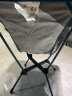 迪卡侬户外折叠椅折叠凳便携超轻钓鱼椅户外露营月亮椅 灰色 2558046 实拍图