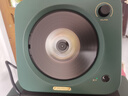 巫牌 单曲人生2.1 声道CD机复古蓝牙桌面木质音响一体机专辑CD播放机  古典绿 实拍图