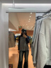 UR秋冬女装时尚休闲时髦撞色立体印花长袖T恤UWV430103 花灰 M 晒单实拍图