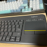 罗技（Logitech）K400 Plus 键盘 无线键盘 办公键盘 带触摸板 优联 黑色 带无线2.4G接收器 实拍图