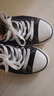 匡威（Converse）经典帆布鞋男 AllSTAR 透气休闲鞋子 黑色运动板鞋女 101001 41 实拍图
