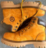 骆驼（CAMEL）【迪丽热巴同款】山越马丁靴秋冬新款高帮户外工装靴大黄靴女 L23W076036戈壁土黄 38 实拍图