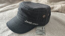 JEEP吉普帽子男士棒球帽秋冬新款羊毛混纺鸭舌帽舒适保暖平顶帽防晒遮阳帽街头礼物户外冬天太阳帽 CA0017深灰色 实拍图
