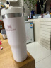STANLEY拎拎杯  Iceflow折叠吸管杯大容量水杯不锈钢保温杯887ML-晶粉色 晒单实拍图