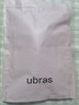 ubras【虞书欣同款】罗纹辣妹短款背心带胸垫背心女免穿内搭打底 短款背心-黑色 L 实拍图