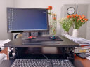 乐歌升降电脑桌站立办公升降台笔记本桌 M1S雅黑台面：590mm*680mm 实拍图
