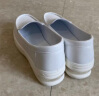 回力（Warrior）护士鞋女鞋透气软底休闲鞋增高医护工作鞋 WLY(JS)-0026 白色 35 晒单实拍图