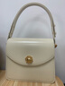 拉菲斯汀包包女包腋下包结婚新娘婚包百搭斜挎包手提小方包 620930奶油白 实拍图