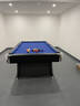 皓玉佳台球桌标准型大理石成人家用多功能黑八桌球台乒乓球桌餐桌二合一 9尺 大理石+三合一+洞口捡球 实拍图