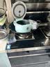 豪森40CM燃气灶专用铸铁尖底双耳炒锅不粘锅生铁锅家用老式手工大铁锅 尖底40cm有盖 实拍图