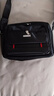 乖可爱尼龙男包单肩包运动商务斜挎包大容量男士背包潮男挎包休闲包 黑色 实拍图