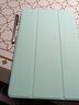 唯少 适用Redmi Pad保护套10.6英寸2022款小米红米平板电脑保护壳三折蜂窝轻薄全包防摔软壳皮套 薄荷绿【智能休眠皮套】配触屏笔 红米平板Redmi Pad【10.6英寸】 实拍图