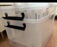 禧天龙（Citylong）特大号透明塑料衣物杂物收纳箱搬家整理储物箱置物箱 【45*34*25】24升无轮三个装 实拍图