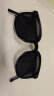 益盾（YIDUN）益盾可折叠太阳镜 男女通用便携防强光炫光方框眼镜黑色 实拍图