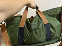 【新秀丽制造商】旅行袋行李包防水收纳包短途轻便出差旅游帆布包 绿色 46*25*28 实拍图