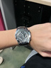 米亚达男士手表全自动机械风格防水手表夜光多功能送男友礼物2024新款潮 钢壳黑面【送原装皮带+天使礼盒】 43mm 实拍图