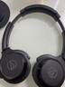 铁三角【日本直邮】ATH-WS330BT重低音无线蓝牙耳机头戴式耳麦长续航轻便贴耳佩戴舒适 ATH-WS330BT 黑色 实拍图