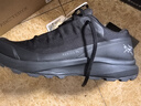 ARC'TERYX始祖鸟 AERIOS FL GTX 覆盖防水 男子 徒步鞋 BLACK/PILOT/黑色/航空灰 6.5 实拍图