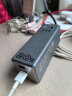 公牛（BULL）氮化镓20W充电器快充插座/多功能USB插线板便携插排小电舱安全快充 1C2A+3插孔  GNV-MC1203灰色 实拍图