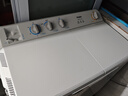 海尔（Haier）洗衣机半自动大容量双缸强力去污双净力飓风水流双桶洗脱分离公斤家用以旧换新 【新品升级】11公斤半自动+澎湃动力+喷淋漂洗 实拍图
