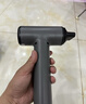 物克（VVU&CCO）充电式无线吹风机风筒电吹风学生宿舍冷热吹头发便携type-c充电高转速风筒美术联考 石墨灰【高速电机】快充/100档/不插电热风 实拍图