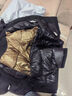 鸭鸭（YAYA）佟丽娅同款城市轻户外冲锋羽绒服女上衣短款冬新款收腰派克服外套 黑色 S 155/80A 实拍图