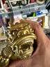 吉善缘 铜龙龟摆件八卦龙头龟黄铜全铜 家居卧室客厅装饰品办公室工艺品 大号八卦龙龟【配五帝钱、底座】 实拍图