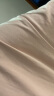 无印良品MUJI 女式 凉感天竺编织 短袖家居睡裙 女夏季 FD13CC4S 烟熏粉色 L-XL（170/92A） 晒单实拍图
