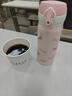 膳魔师（THERMOS）JNL系列不锈钢保温杯 高颜值女学生水杯时尚车载家居馆户外便携 粉蝴蝶结 400ML JNL-402(PKW) 实拍图
