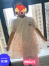 戴维贝拉（DAVE＆BELLA）HelloKitty联名戴维贝拉女童连衣裙夏装宝宝汉服婴儿裙子 实拍图