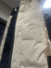 鸭鸭王一博同款冰壳系列3.0pro羽绒服男女长款过膝25冬季新款极寒外套 米白色 S (建议90-115斤) 实拍图