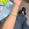 顺庆银楼古法银手镯哑光9999足银男女传承镯子饰品闭口素圈手镯送女友 古法20克56mm配证书 实拍图