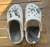 CROCS卡骆驰秋冬新品暖棉洞洞鞋男女秋冬款贝雅暖棉拖鞋|205969 黑/黑-060(建议买大一码) 39 (240mm) 实拍图