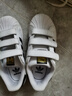 阿迪达斯三叶草小白鞋金标贝壳头经典男女小童板鞋运动鞋EF4838 实拍图