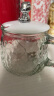 惠寻 京东自有品牌 玻璃杯高颜值家用喝水杯办公室咖啡杯果汁杯 小熊杯锤纹杯270ml 实拍图