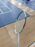 威克多（VICTOR）胜利羽毛球拍全碳素高磅铁锤TK-HMRLEX/AM /5U珍珠白 穿线拍 实拍图