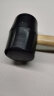 卡夫威尔 木柄橡胶锤橡皮锤检验锤 胶榔头 地板瓷砖安装锤 HA0216E 实拍图