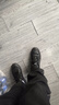 意尔康男鞋休闲鞋牛皮运动板鞋百搭系带软底鞋子男 E53304359 黑色 41 实拍图
