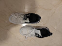 品牌断码男鞋2025新款春夏季透气跑步鞋男款防滑减震运动鞋软底网面鞋男士休闲鞋百搭厚底老爹鞋子春季增高薄款网鞋青少年潮鞋 6066白黑 39 实拍图