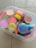 蓝萱儿童超轻粘土24色12色安全彩泥黏土橡皮泥幼儿园手工DIY玩具 1014-36色盒装 实拍图