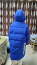 波司登冬季儿童羽绒服男童长款加厚连帽舒适时尚洋气保暖外套T00143403E 实拍图
