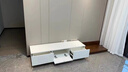 玉威森电视柜现代简约客厅家用小户型落地伸缩2024新款茶几电视机柜组合 白+原木色【伸缩长度150-280CM】 实拍图
